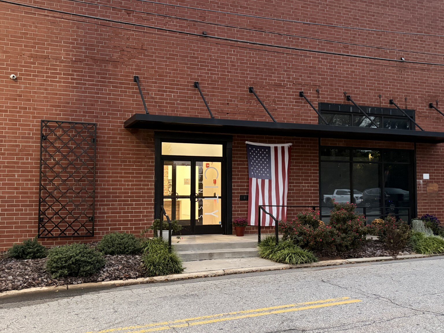 City Fitness brick exterior and entrance at City Fitness in Lexington, NC